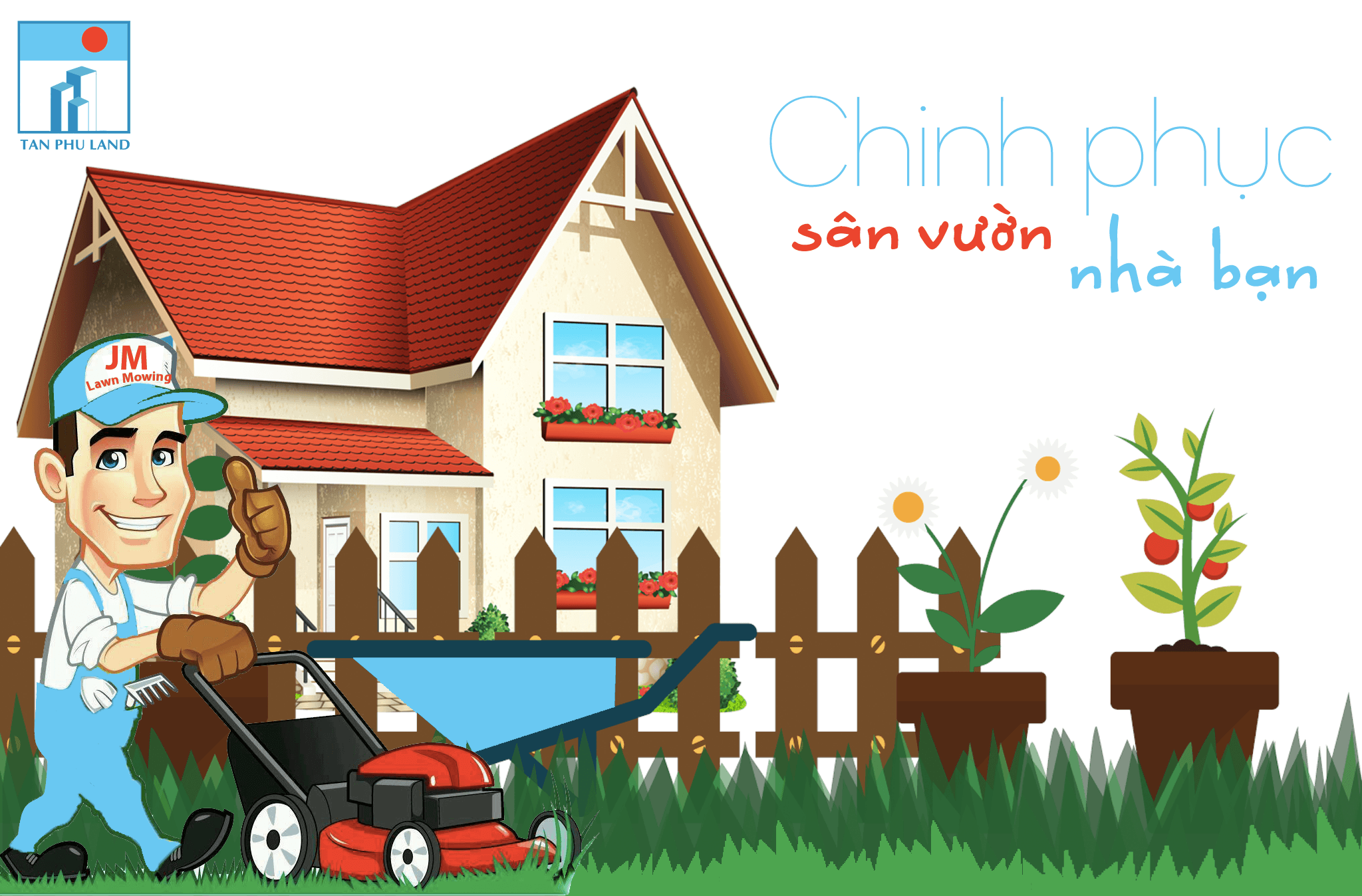 Chinh phục sân vườn nhà bạn
