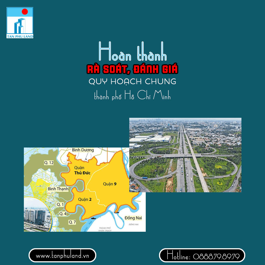 Hoàn thành thủ tục rà soát, đánh giá quy hoạch chung Tp.HCM