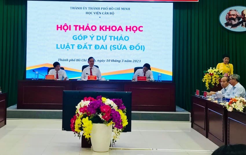 Phó giám đốc Sở TN&amp;MT TP.HCM: Khó làm nổi bảng giá đất hằng năm