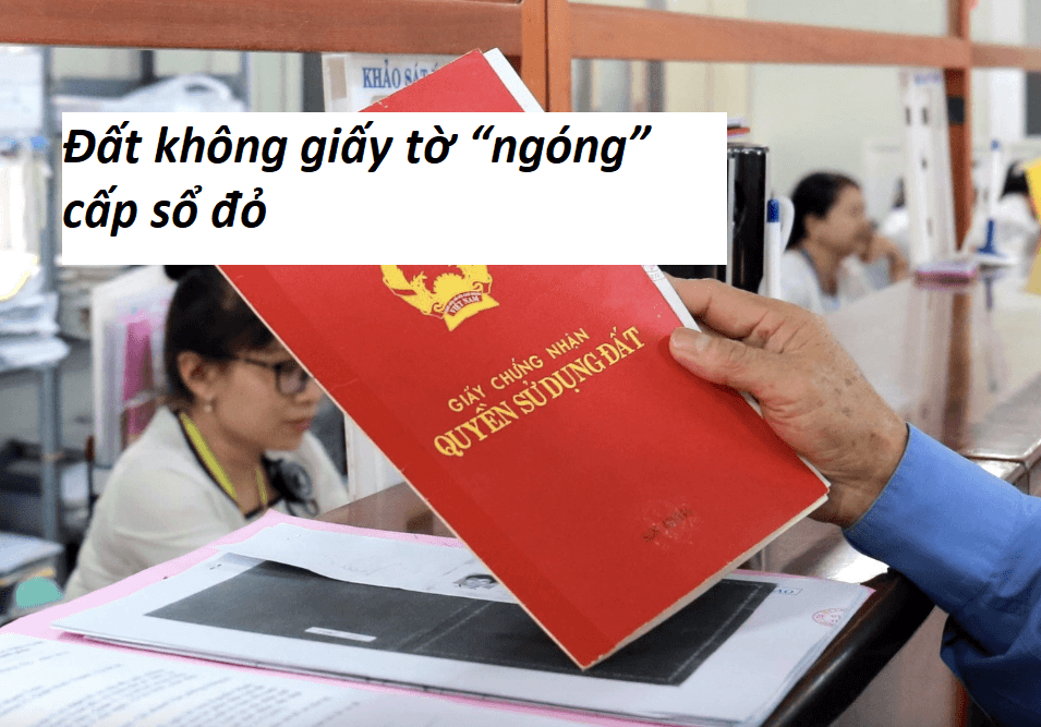 Đất không giấy tờ “ngóng” cấp sổ đỏ