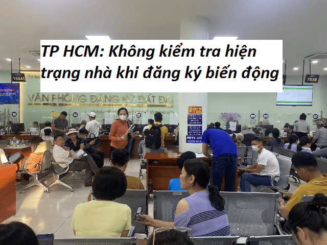 Sở Tài Nguyên và Môi trường: Văn phòng đăng kí đất đai kiểm tra hiện trạng nhà ở là không đúng!
