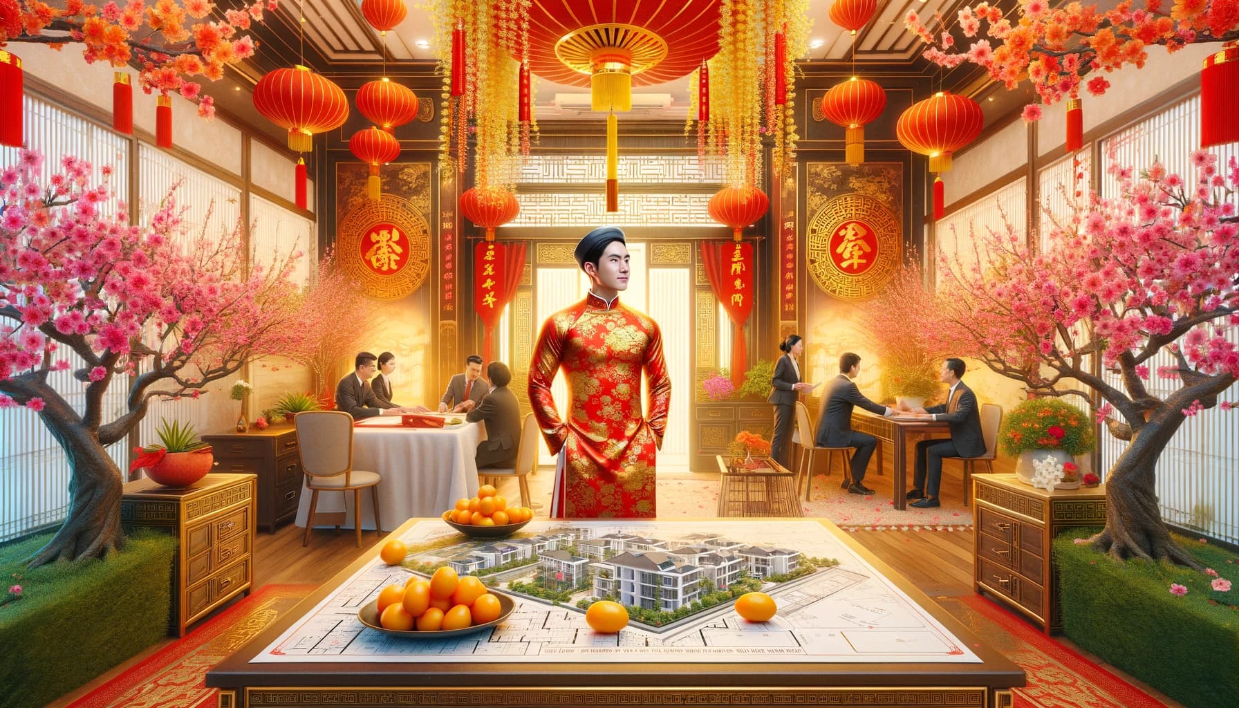 Tết và những câu chuyện nghề “làm bất động sản” bên mâm cơm gia đình.