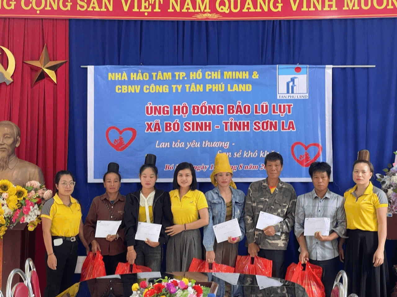 🌸 Tri ân những tấm lòng vàng – Hành trình sẻ chia đến vùng lũ Bó Sinh - Sơn La