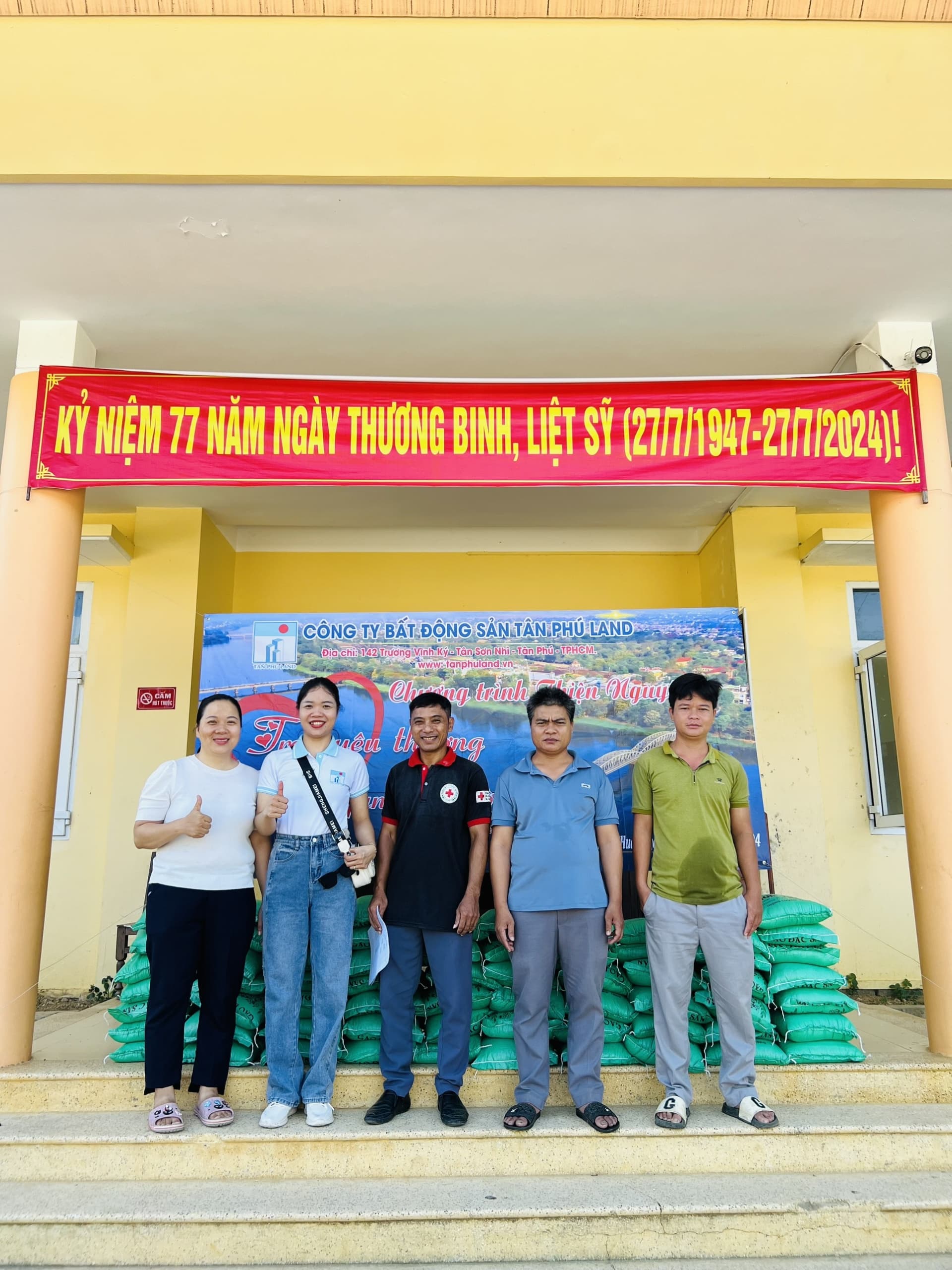 TÂN PHÚ LAND TRAO YÊU THƯƠNG ĐẾN BÀ CON TẠI THỪA THIÊN HUẾ